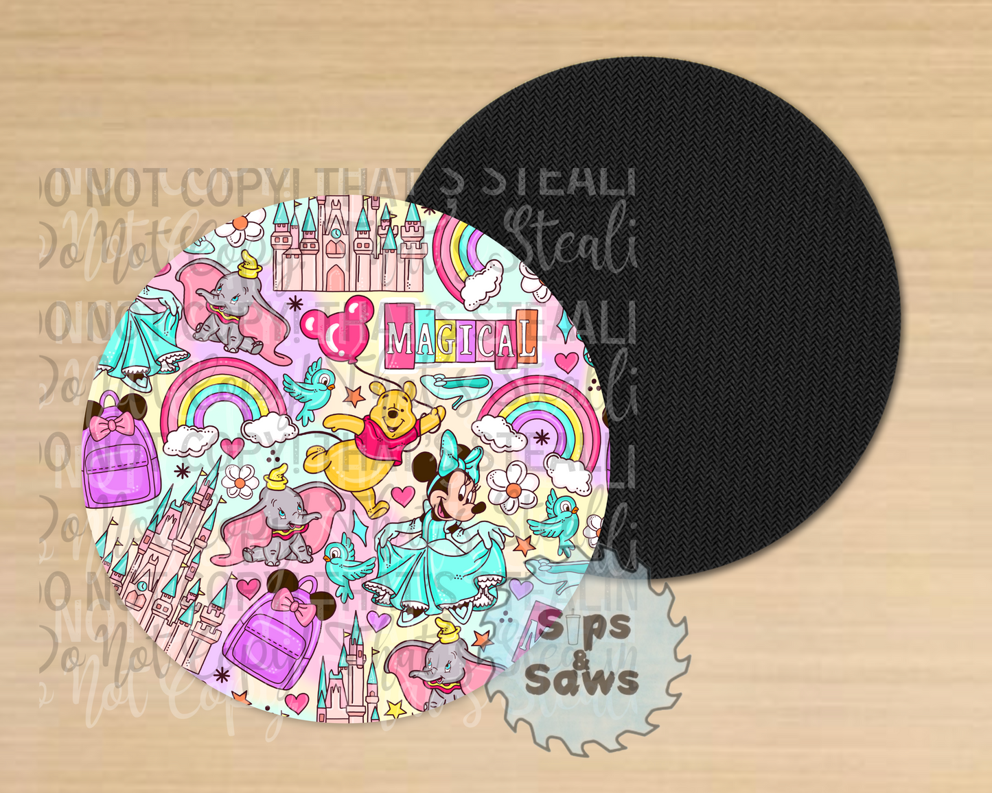 Magical Sublimation Coaster