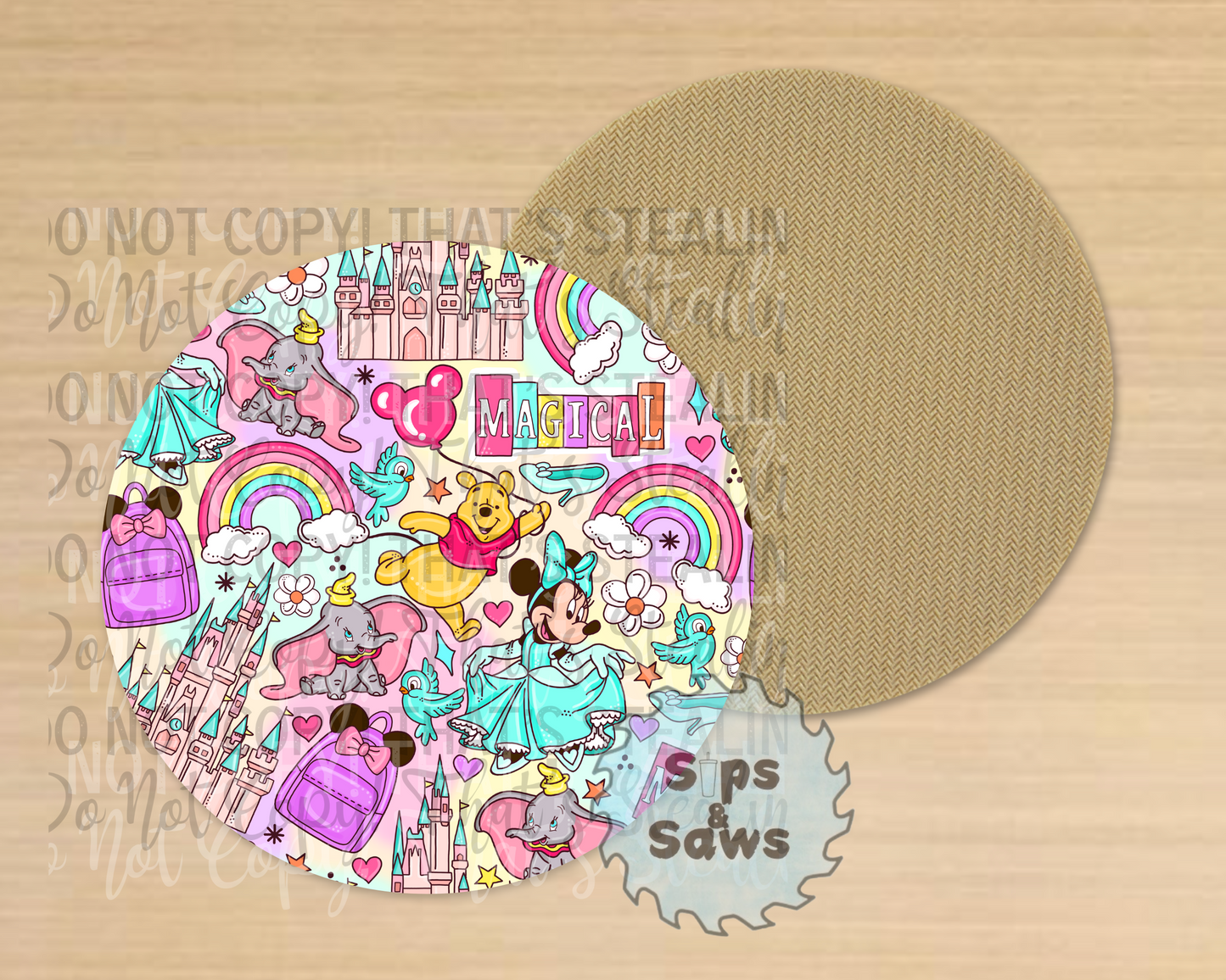 Magical Sublimation Coaster