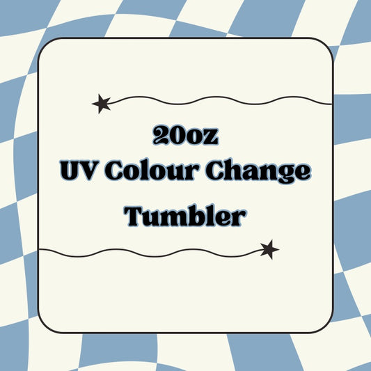 20oz UV Colour Changing Sublimation Tumblers