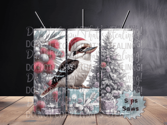 20oz Christmas Kookaburra Tumbler