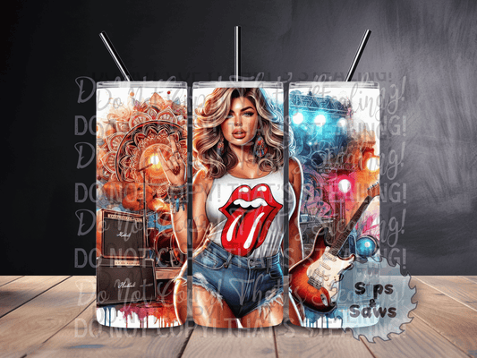 20oz Rollin Stones Tumbler