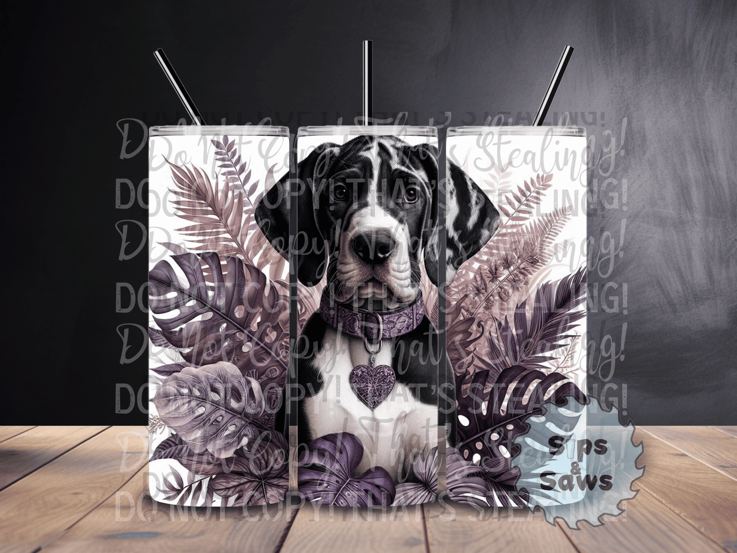 20oz Great Dane Tumbler