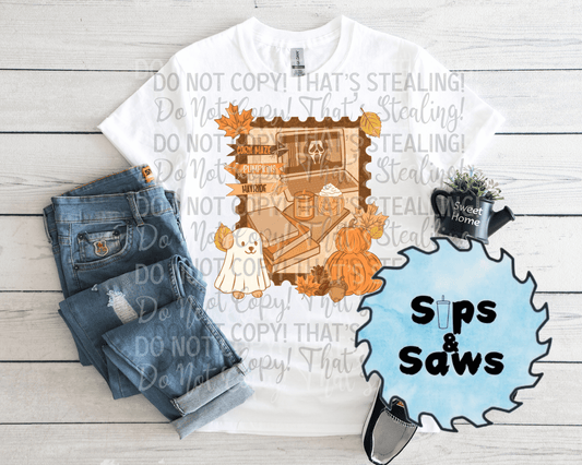 Stamp Fall Spooky DTF