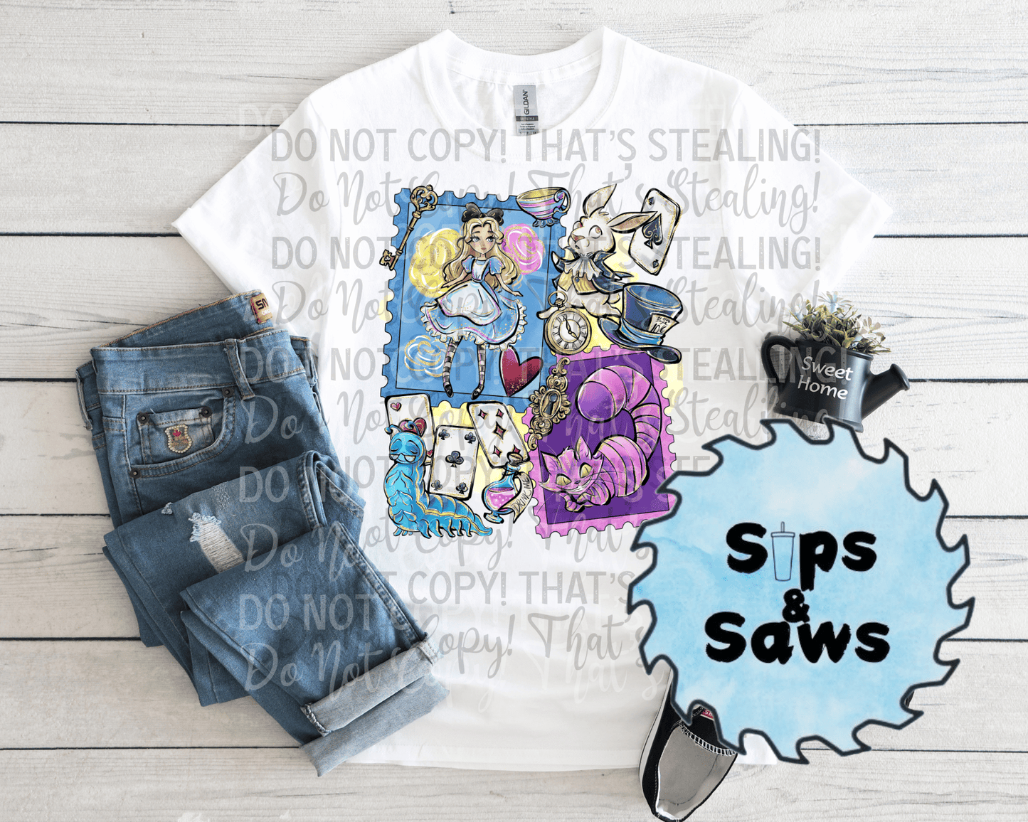 Stamp Alice DTF