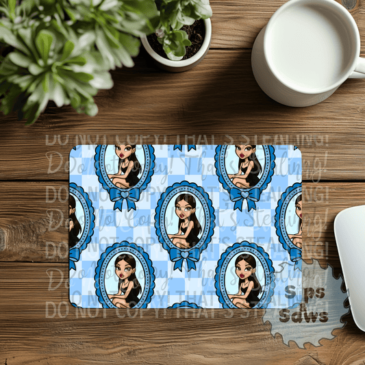 Bratz Blue Sublimation Mouse Pad