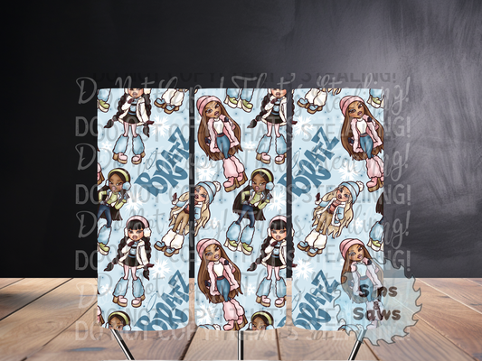 20oz Winter Bratz Tumbler