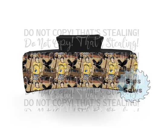 Jeepers Creepers Sublimation Hair Clip