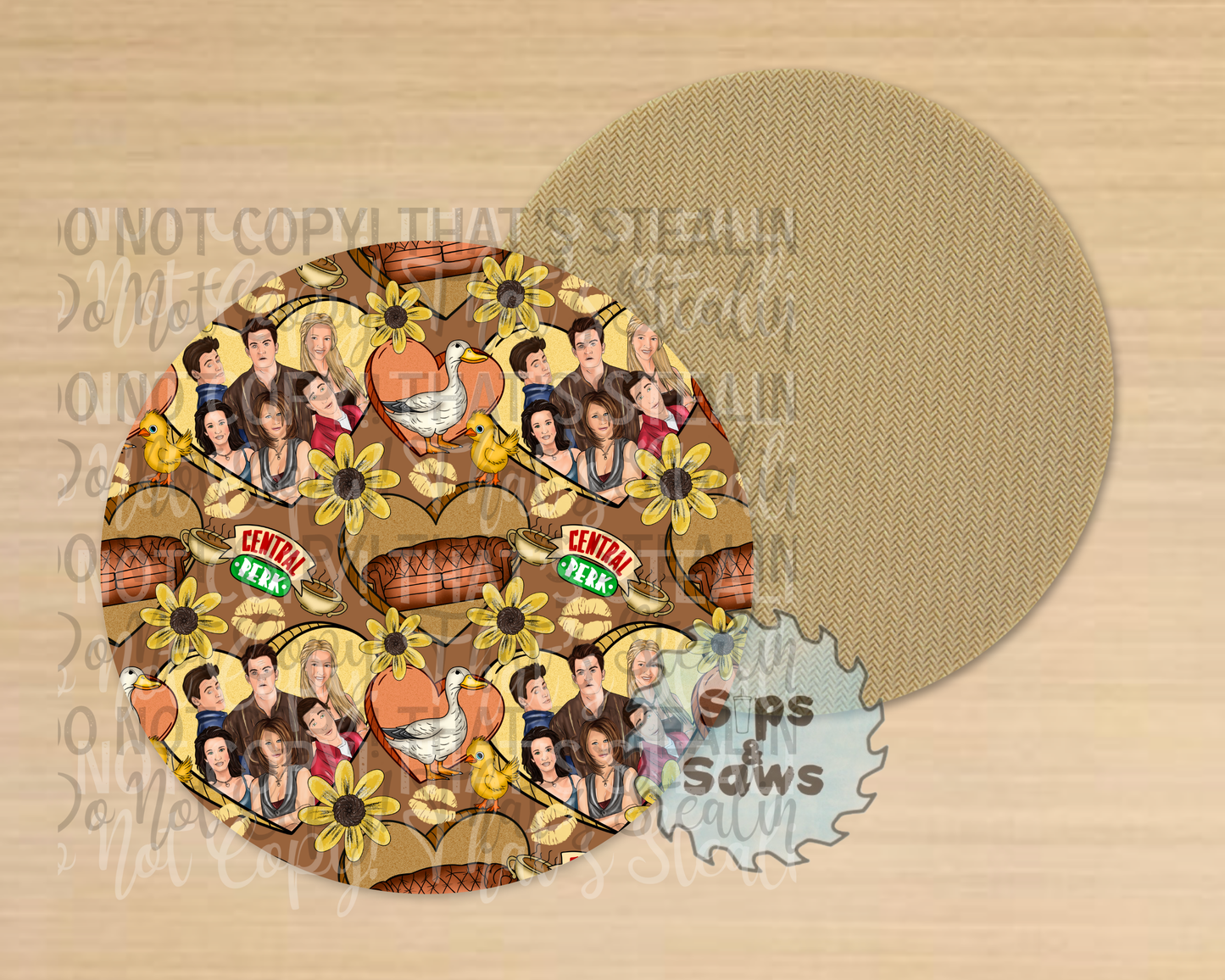 Friends Sublimation Coaster