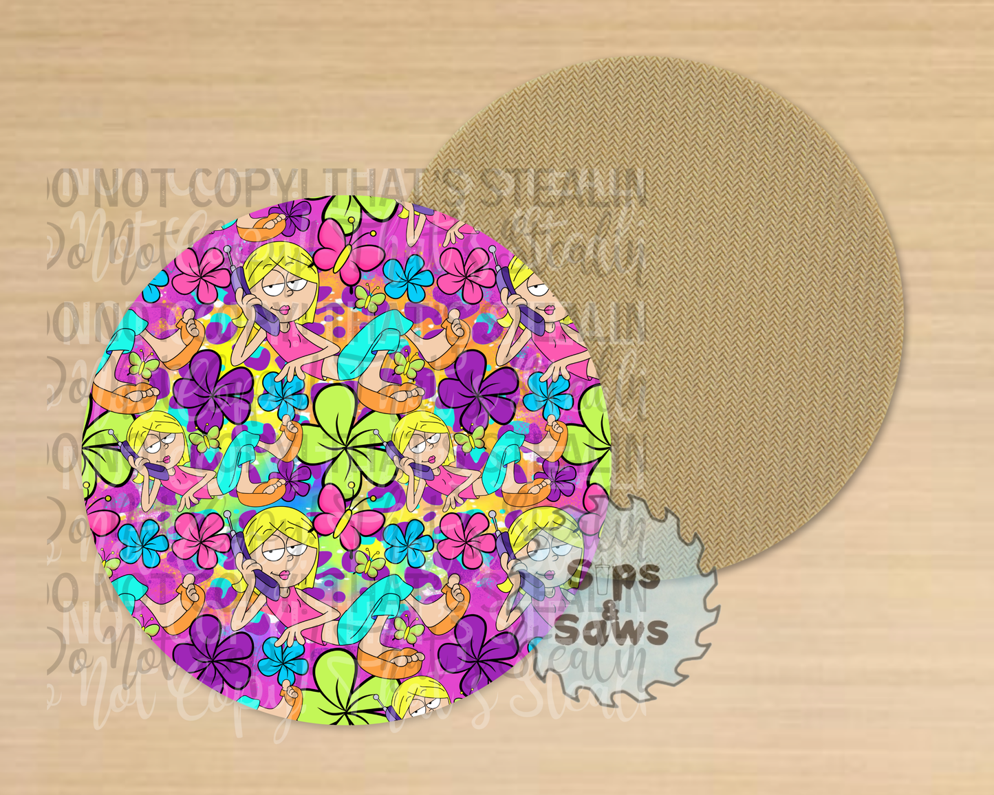 Lizzie Sublimation Coaster