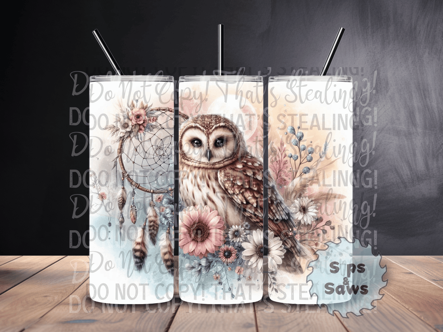 20oz Owl Tumbler