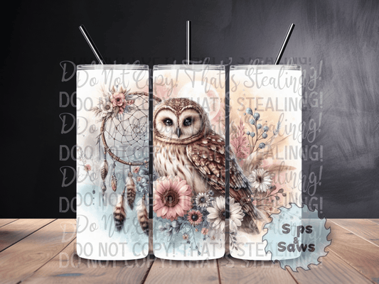 20oz Owl Tumbler