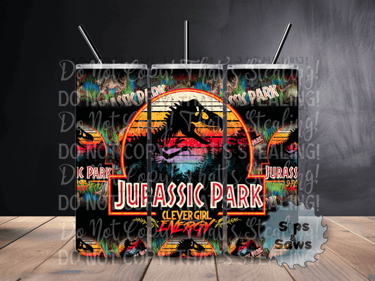 20oz Jurassic Park Tumbler