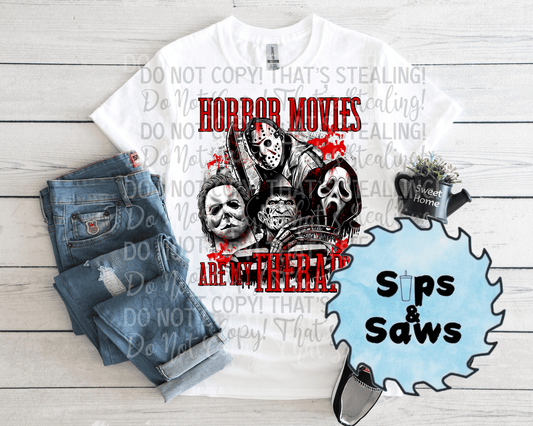 Horror Movies Are My Therapy DTF