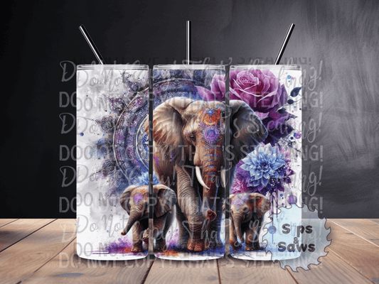 20oz Elephant Tumbler
