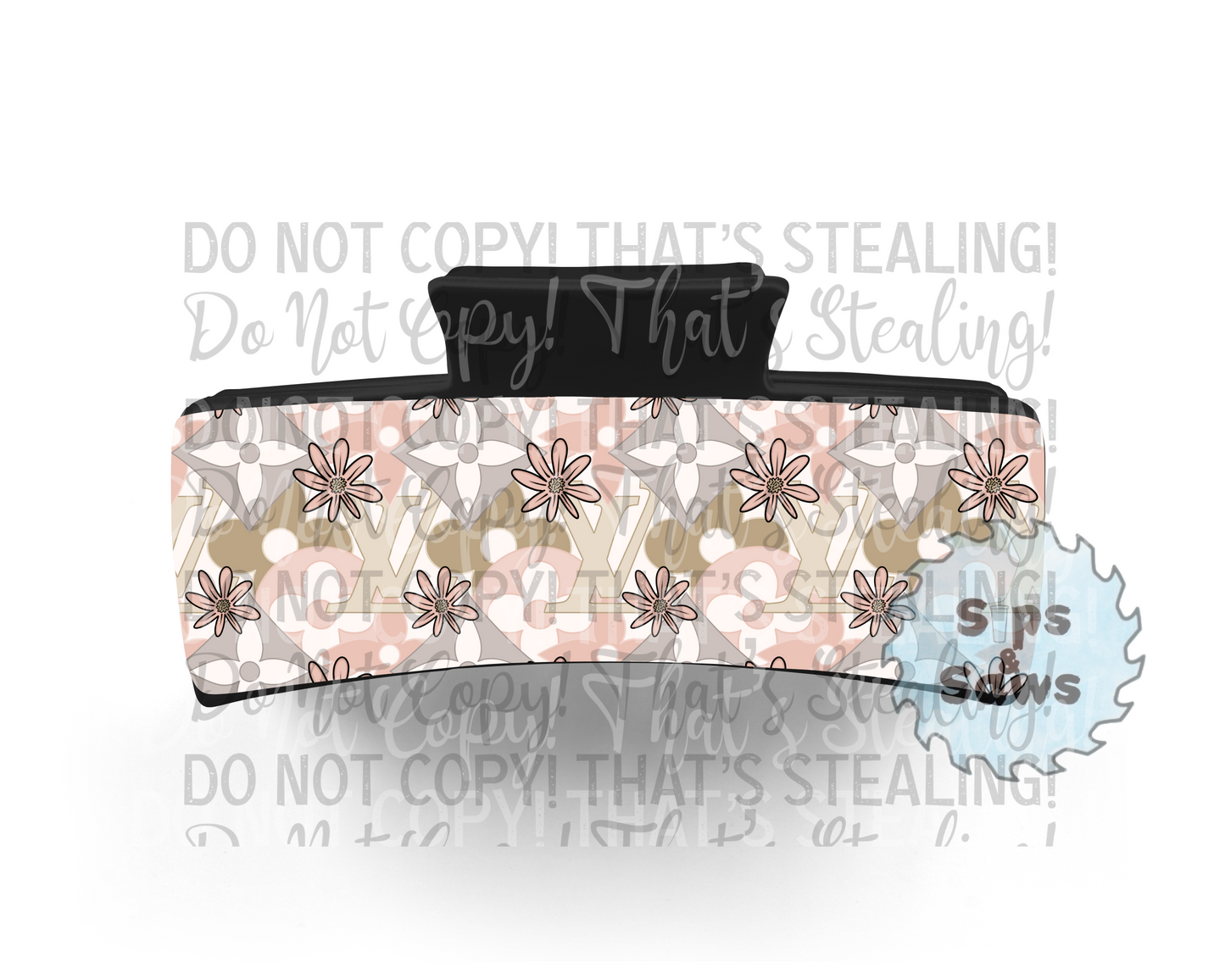 Designer Sublimation Hair Clip