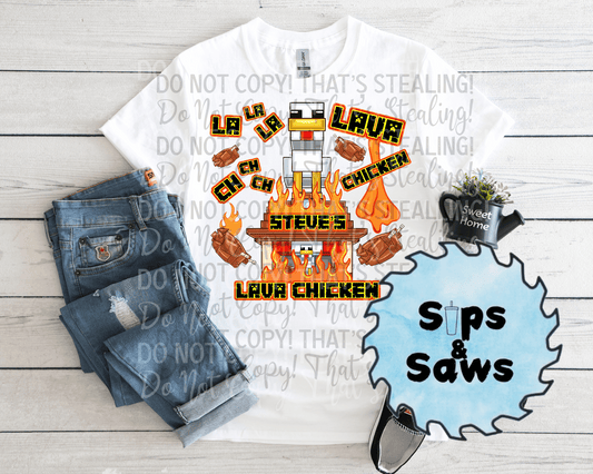 Lava Chicken DTF