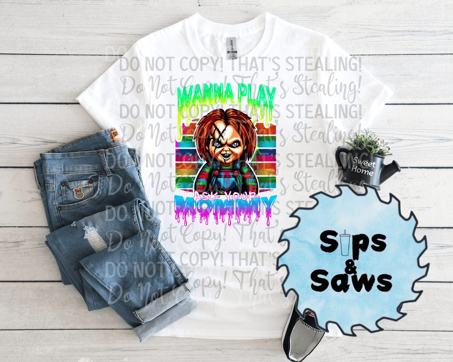 Neon Wanna Play DTF