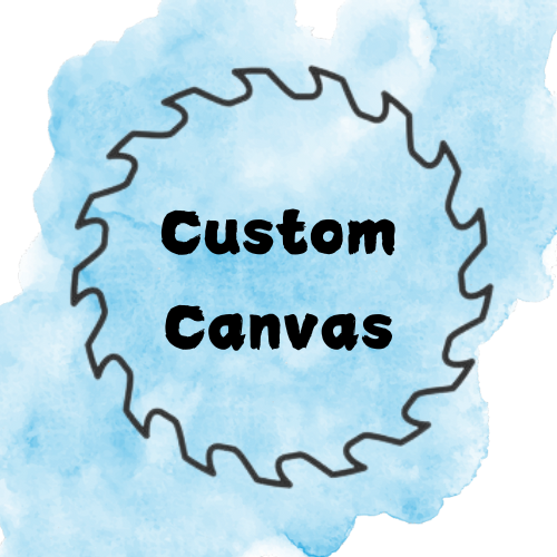 Custom Hand Painted Canvas