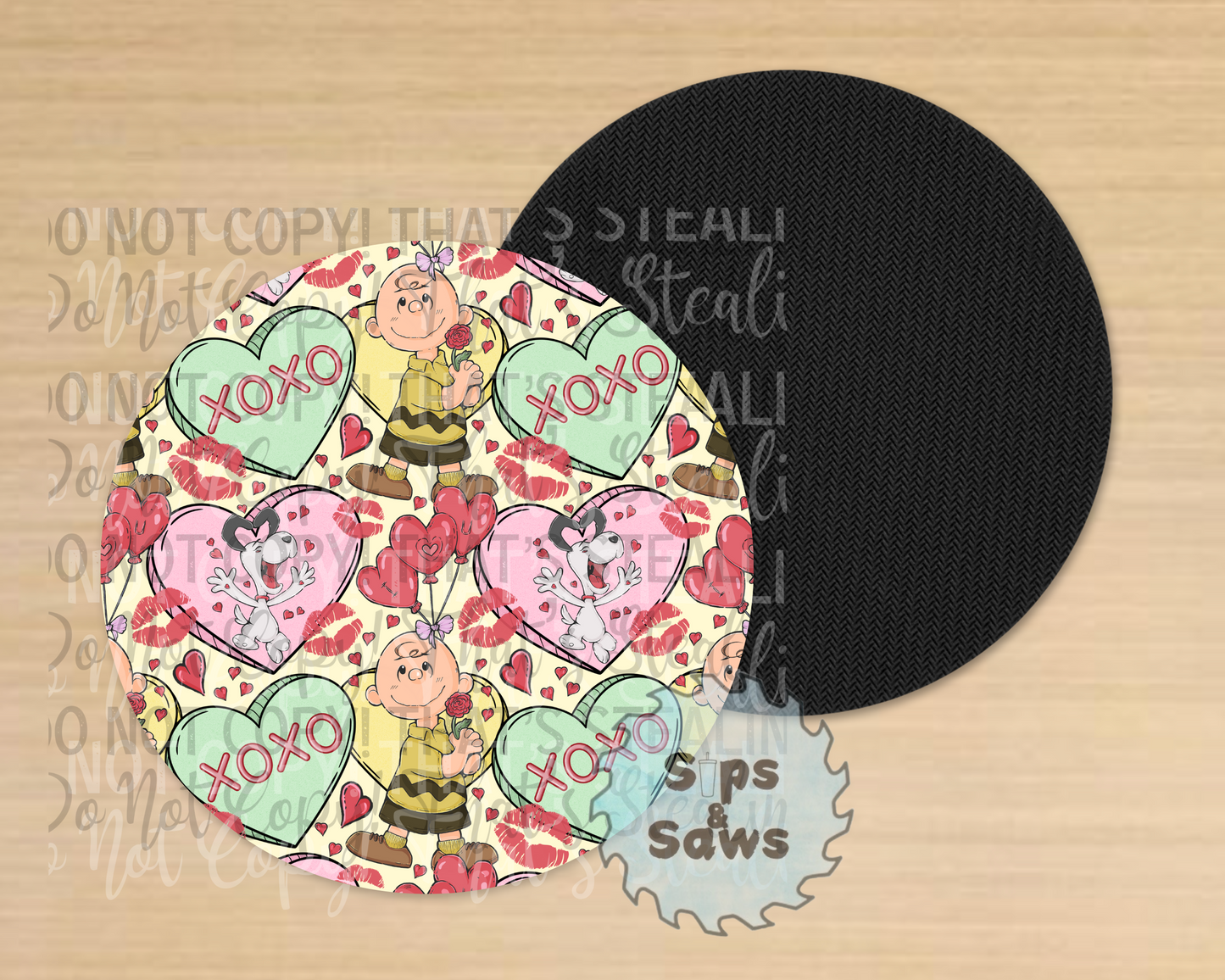 Snoopy Sublimation Coaster