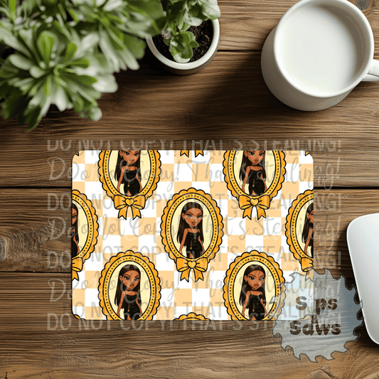 Bratz Yellow Sublimation Mouse Pad