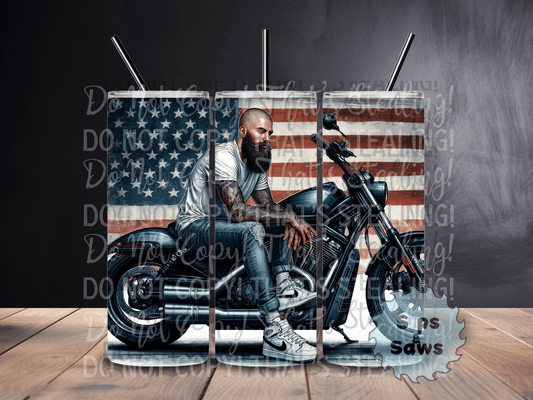 20oz Motorbike Tumbler