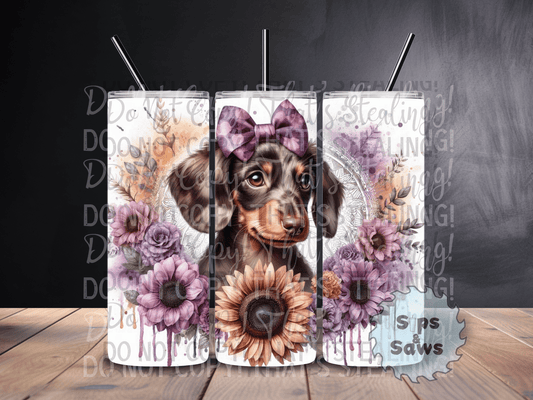 20oz Dachshund Tumbler
