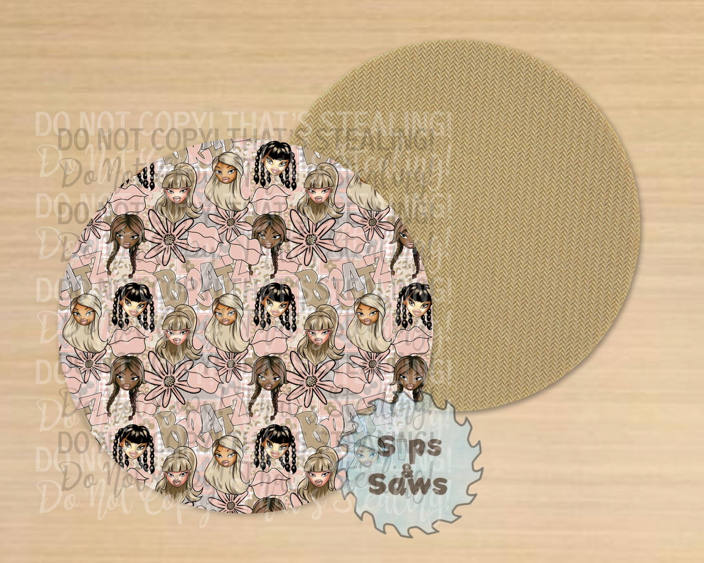 Bratz Sublimation Coaster