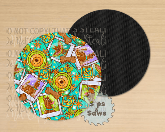 Polaroid Mystery Sublimation Coaster