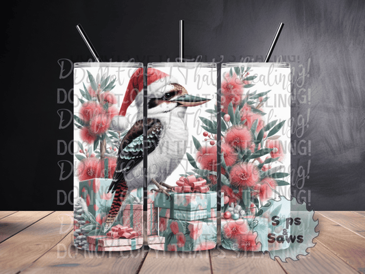 20oz Christmas Kookaburra Tumbler