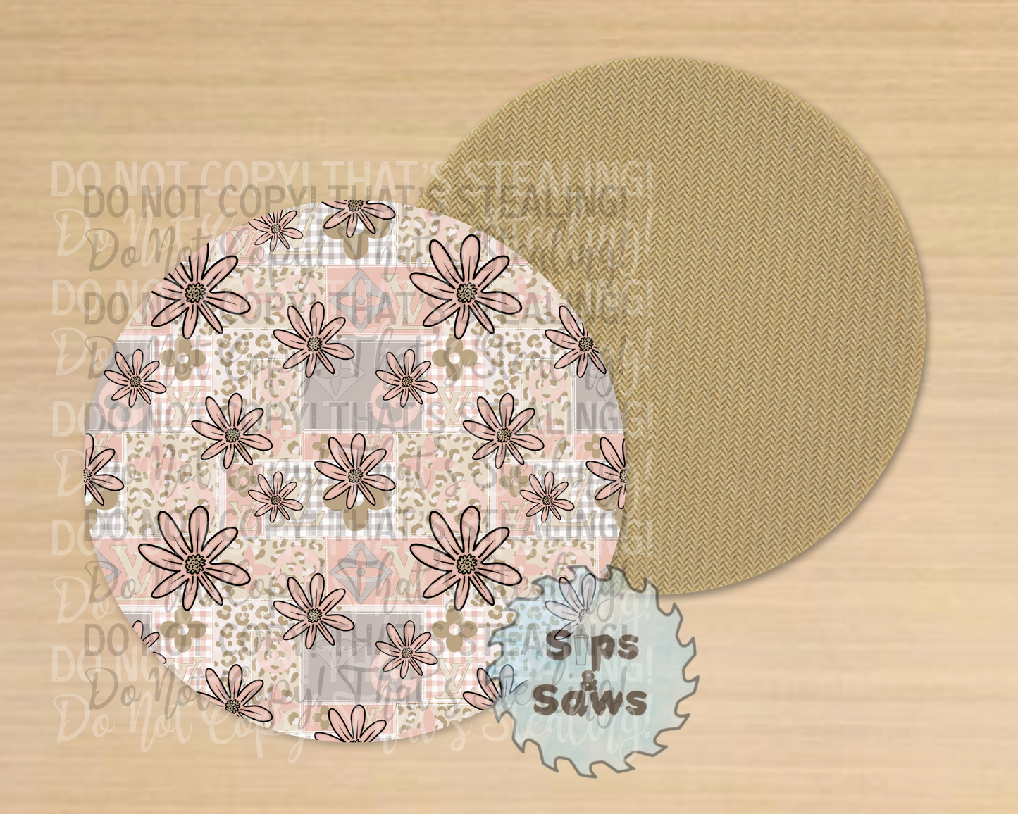 Designer Sublimation Coaster