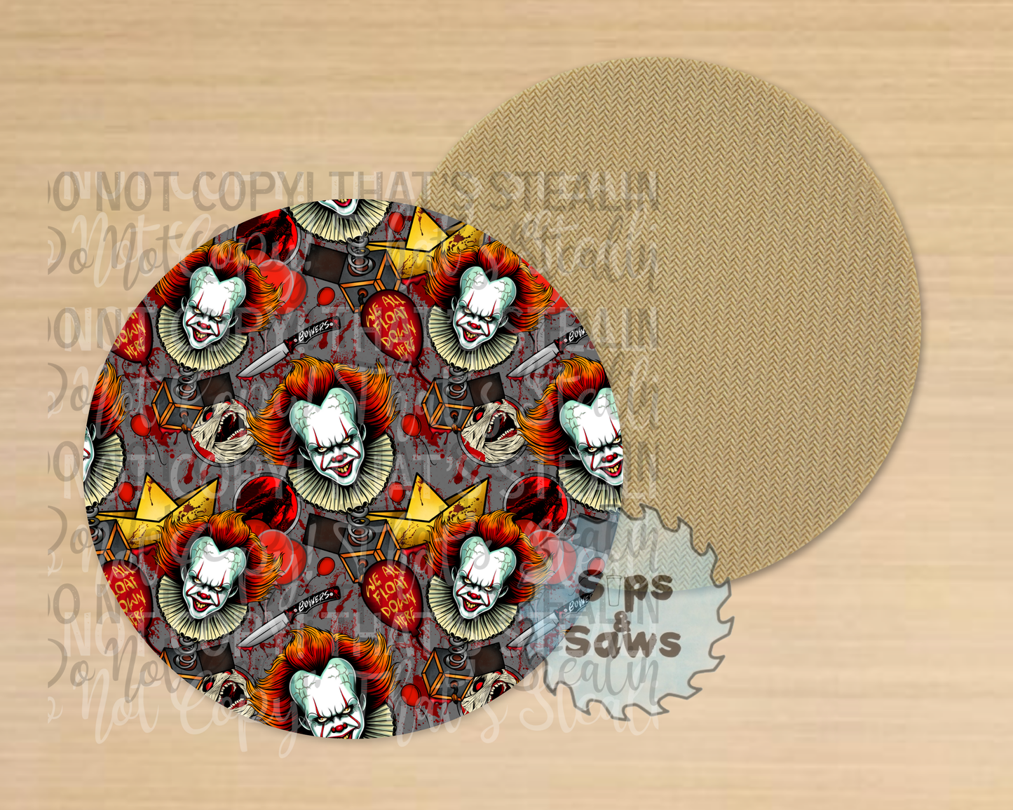 IT Grey Sublimation Coaster