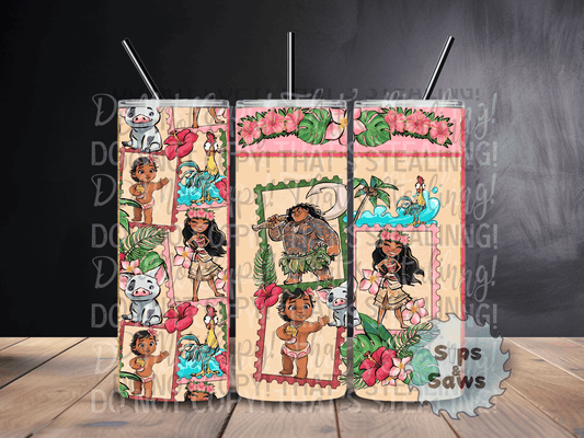 20oz Moana Stamp Tumbler