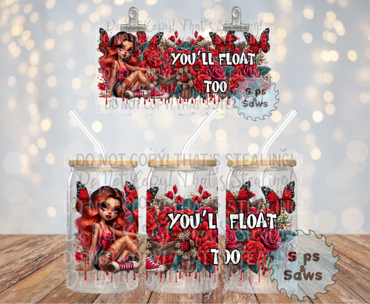 16oz You'll Float Too Wrap