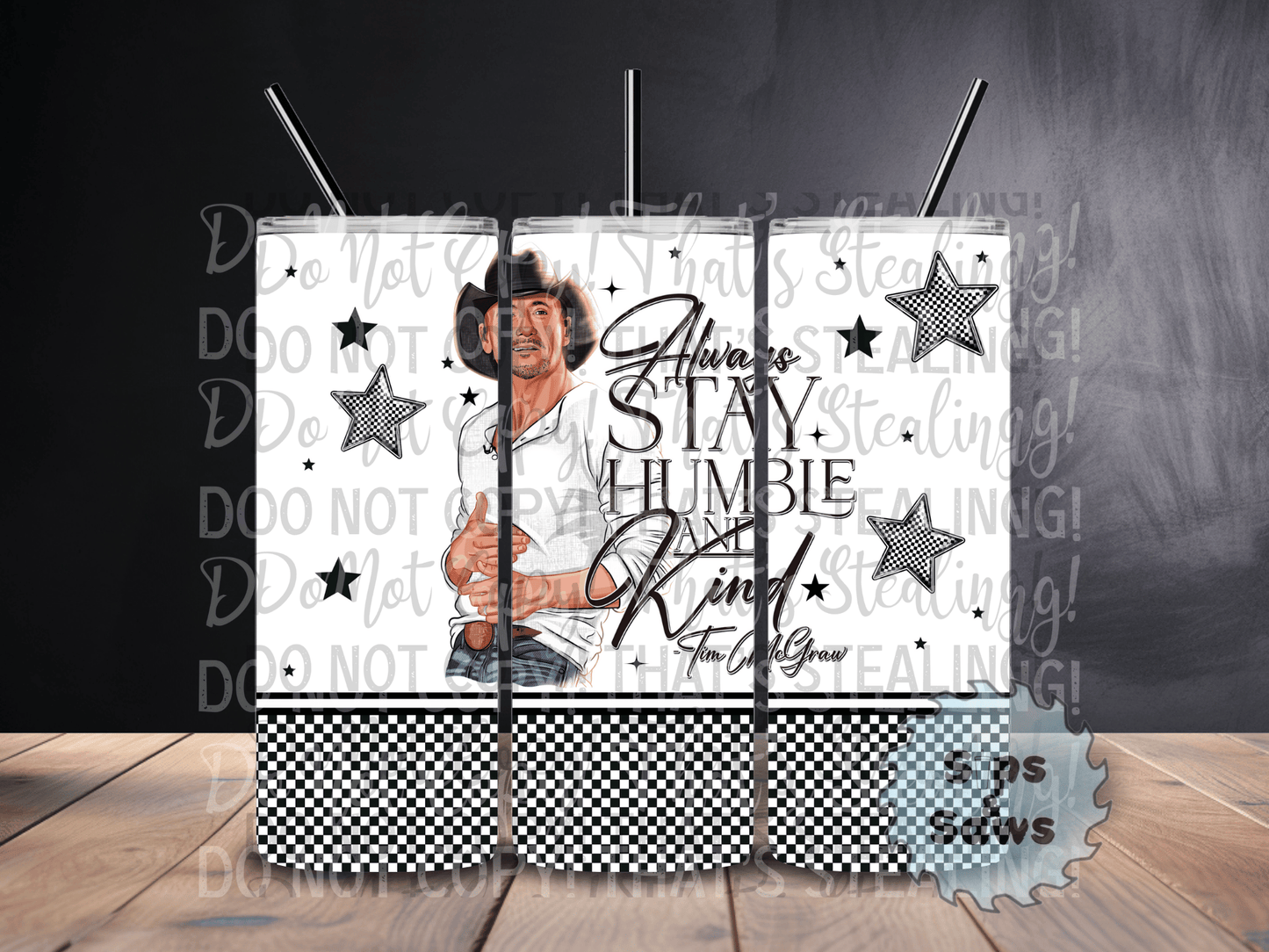20oz Stay Humble Tumbler