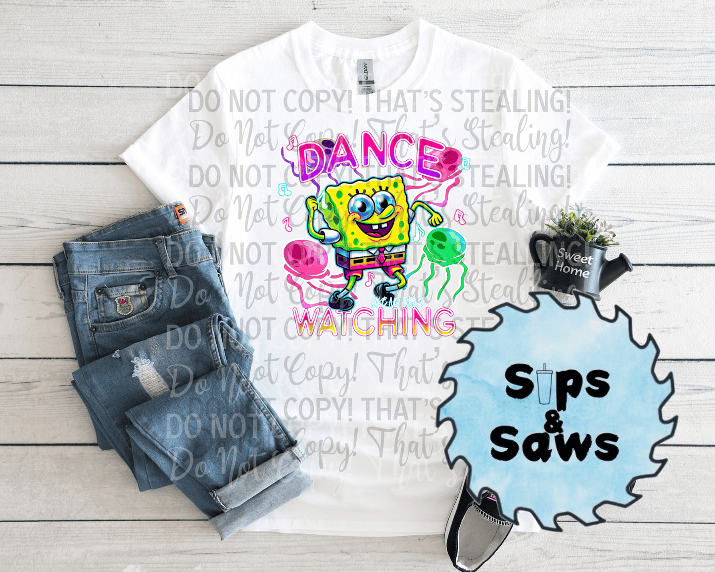 Dancing Sponge DTF