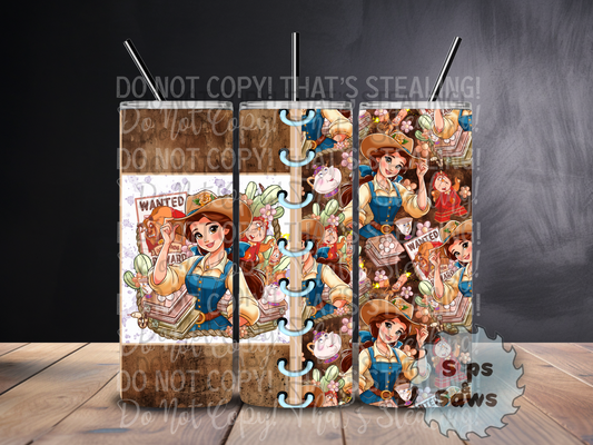 20oz Belle Sublimation Tumbler