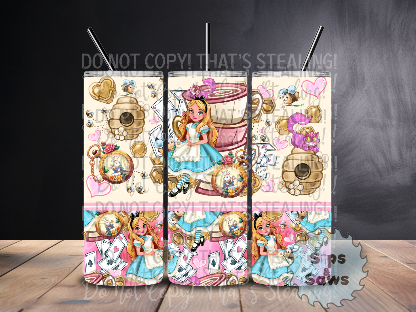 20oz Alice Sublimation Tumbler