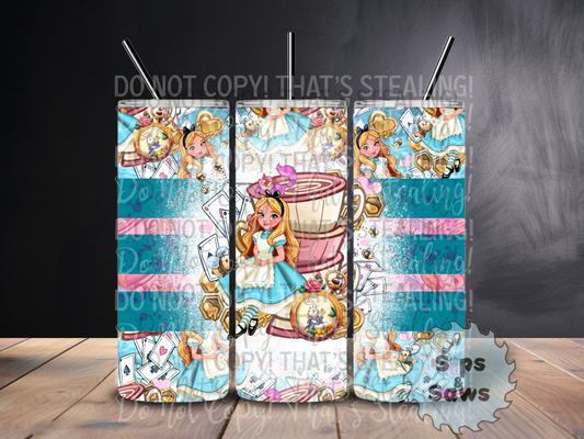 20oz Alice Sublimation Tumbler