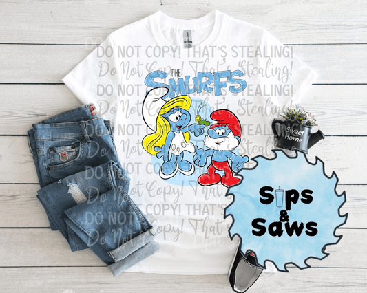 The Smurfs DTF