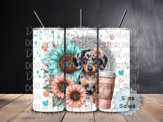 20oz Dachshund Tumbler