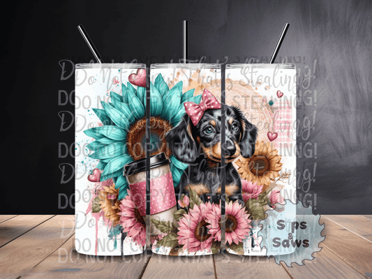20oz Dachshund Tumbler