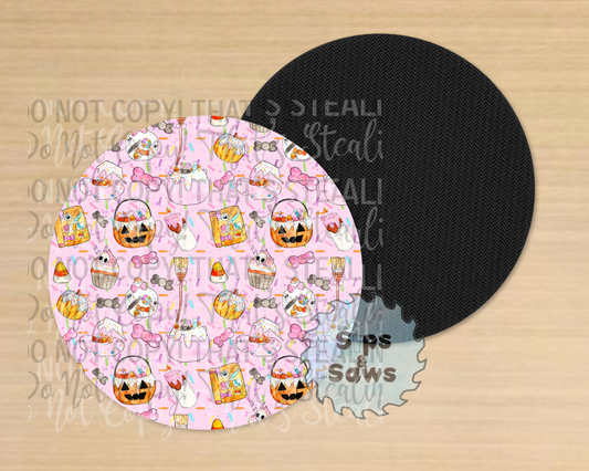 Pumpkin Sublimation Coaster