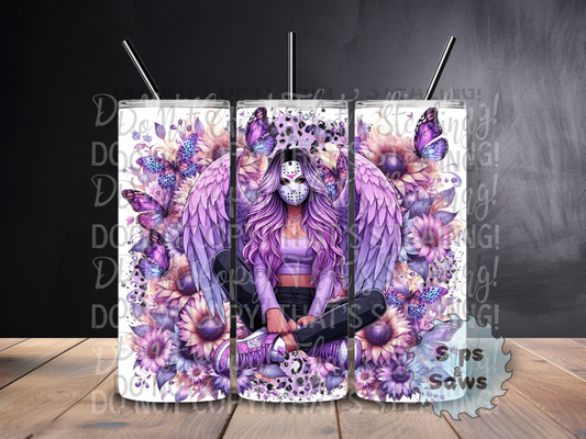 20oz Jason Purple Tumbler