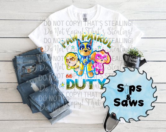 Paw Patrol DTF