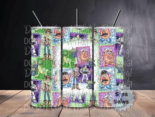 20oz Toy Stamp Tumbler