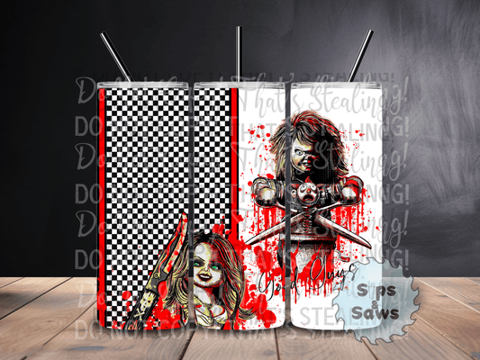 20oz Chucky & Tif Tumbler