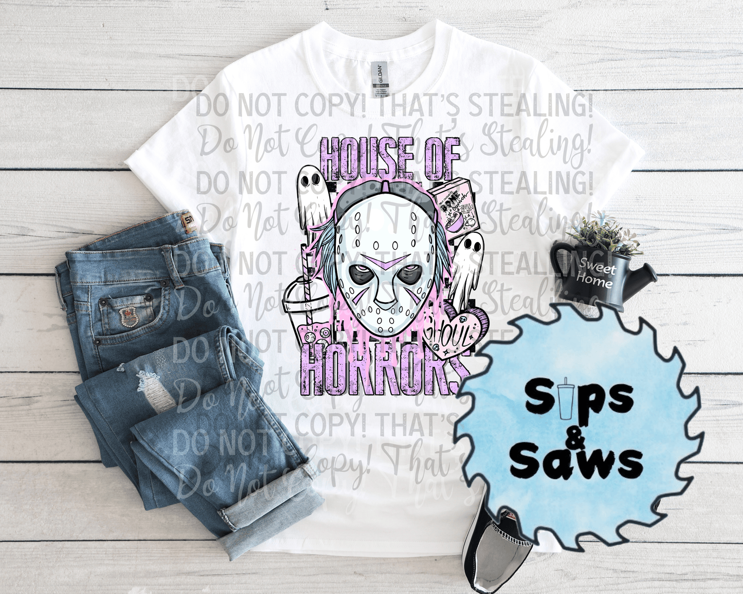 House Of Horror Hockey DTF