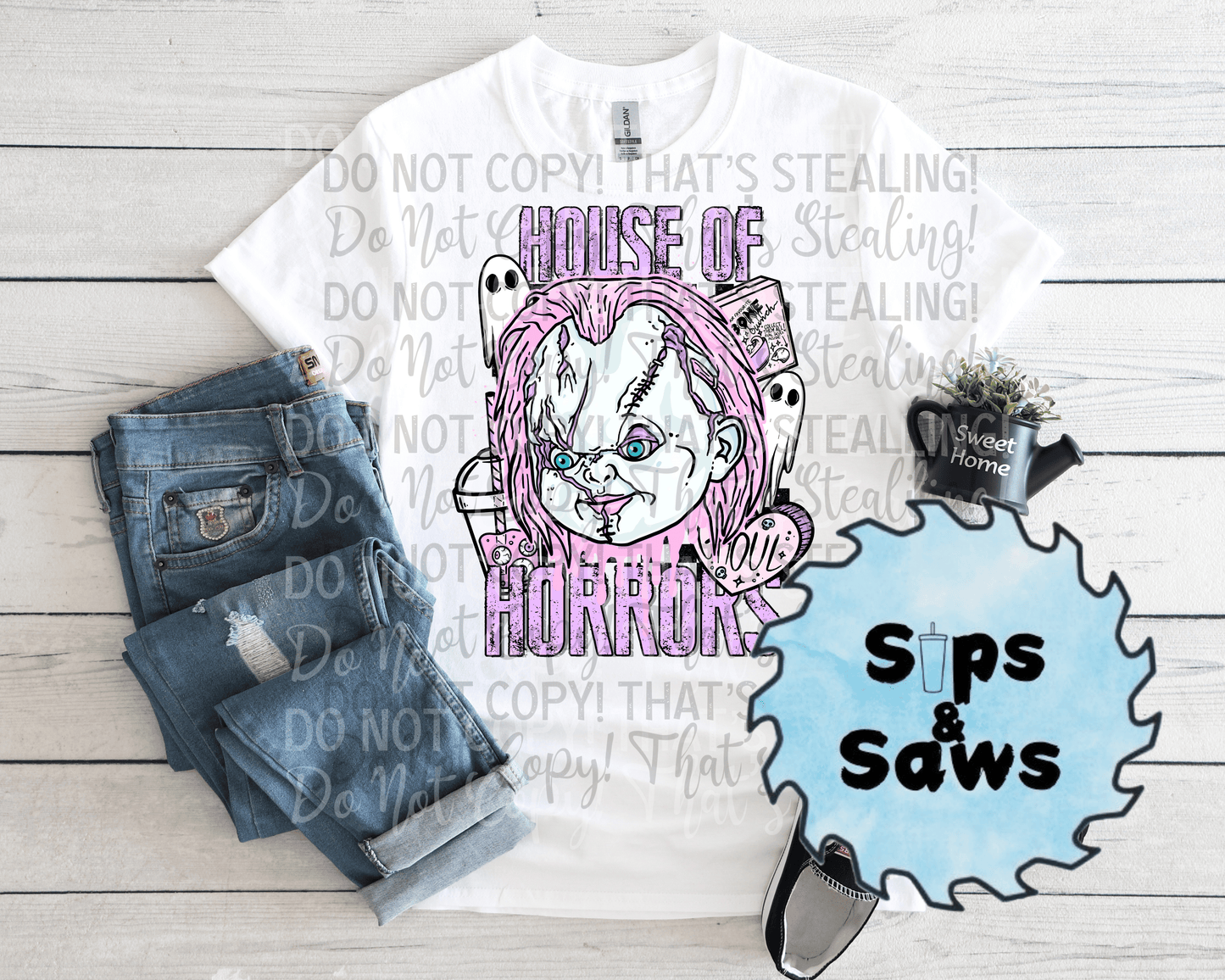 House Of Horror Doll DTF