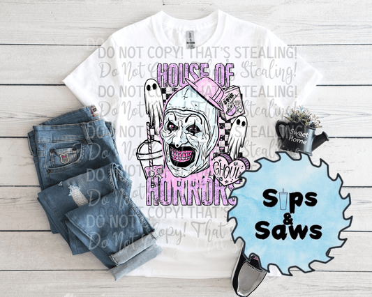 House Of Horror Art DTF