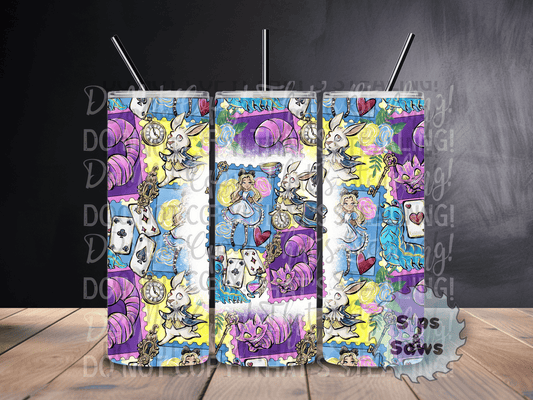 20oz Alice Stamp Tumbler